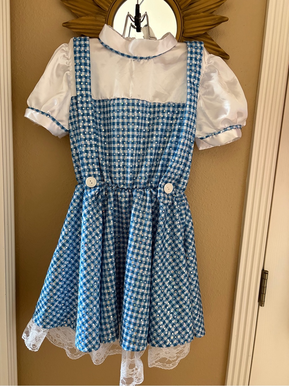 Rubies Girls Wizard of Oz Dress M 10-12